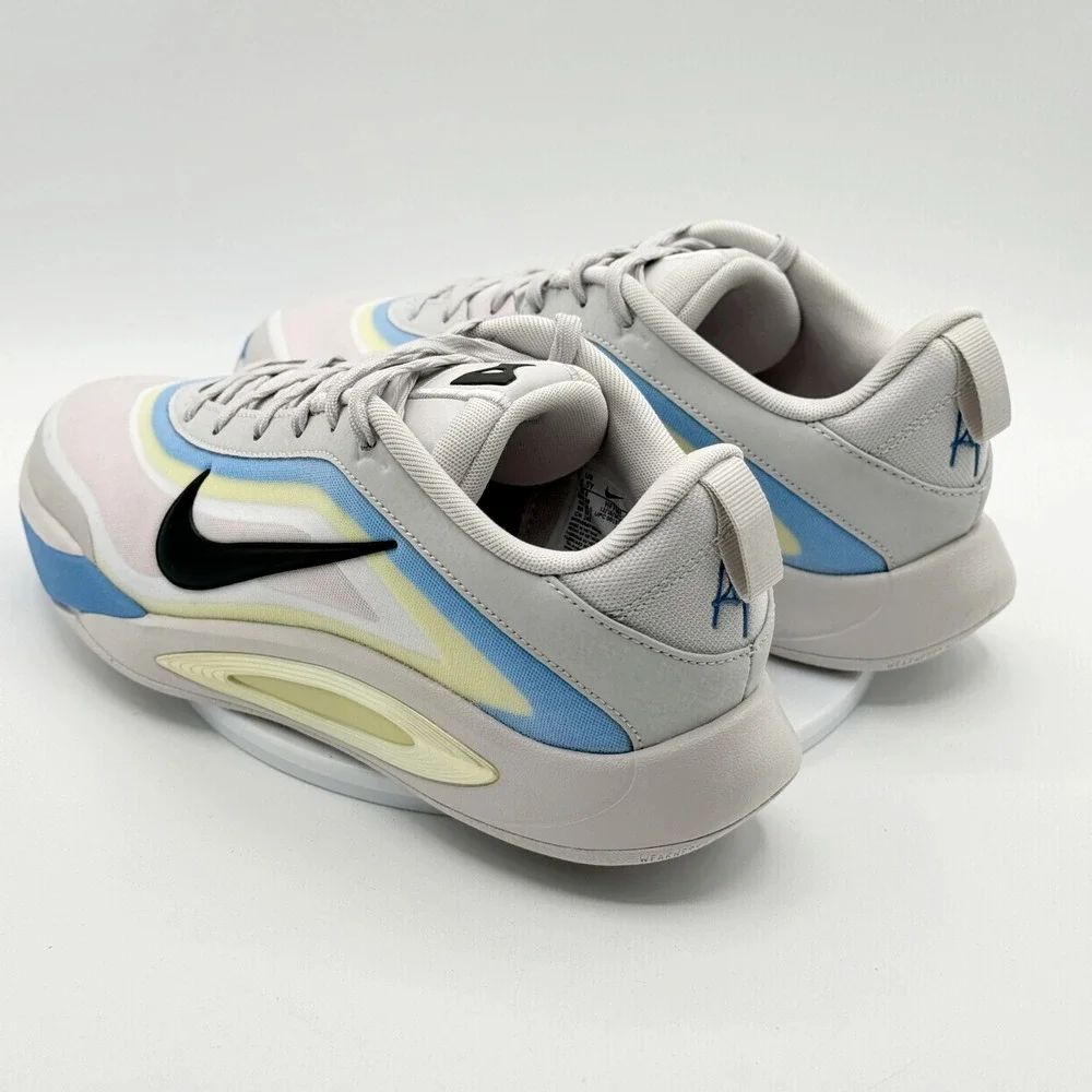 Nike A'ja Wilson A'One Basketball Shoes GS Kids Size 6.5 Grey/Blue, New‎